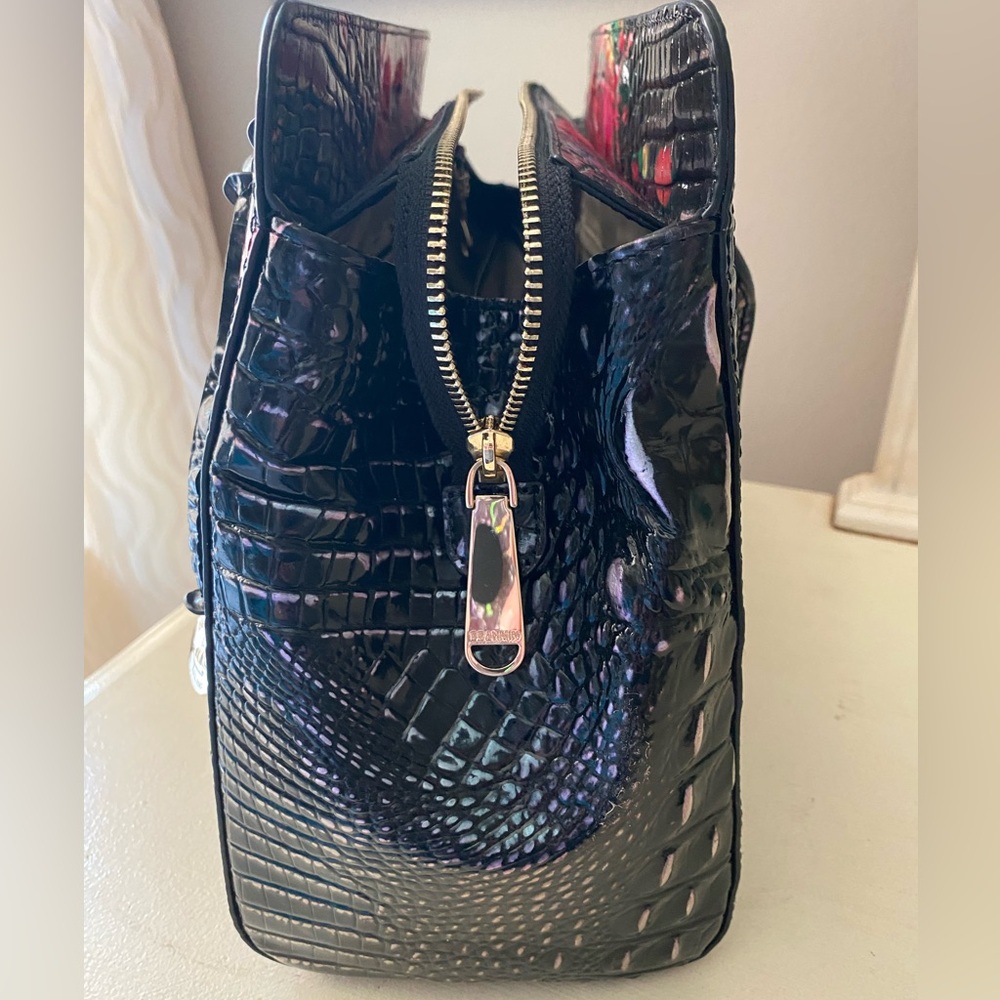 Women’s Brahmin Desire Melbourne Satchel with Matching Wallet - Picture 6 of 12